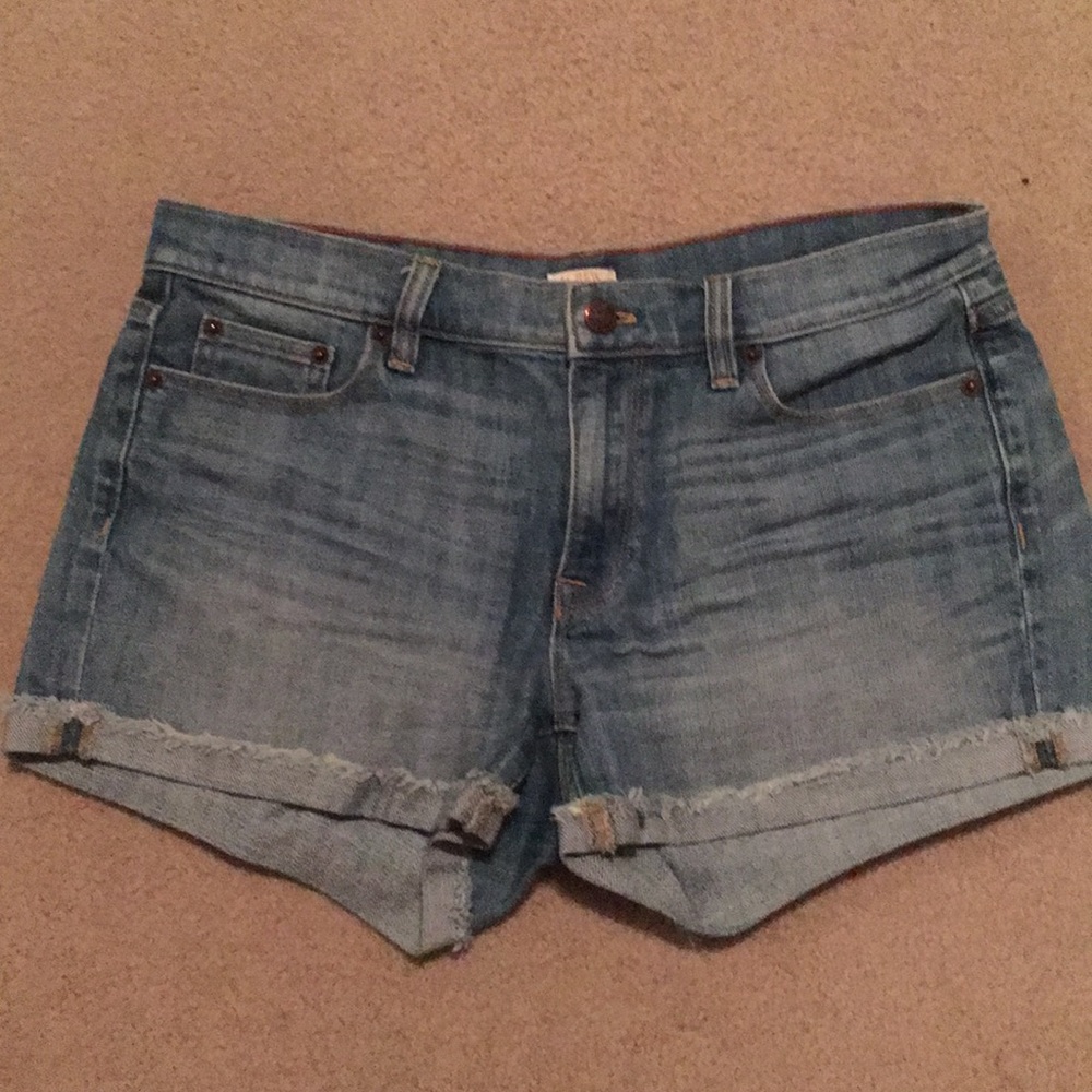 Size 27 JCrew denim shorts
